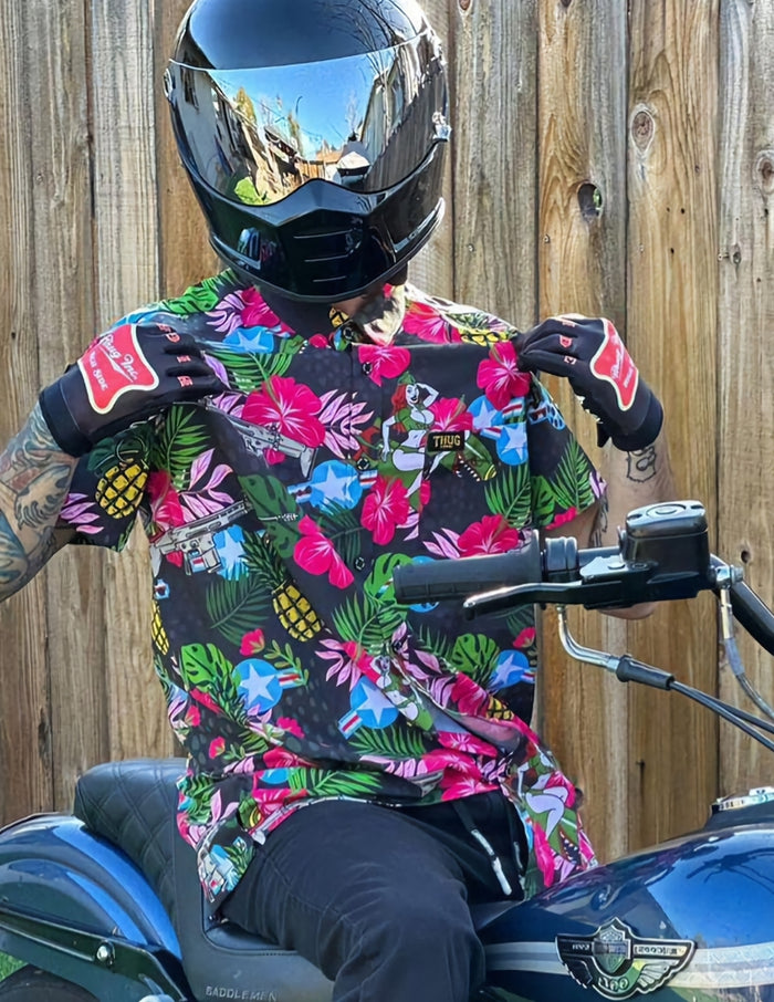 The TROPIC THUNDER Button up