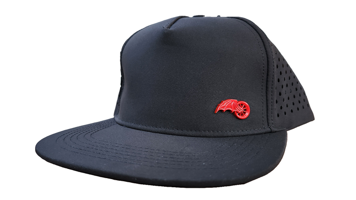 Black & Red snapback