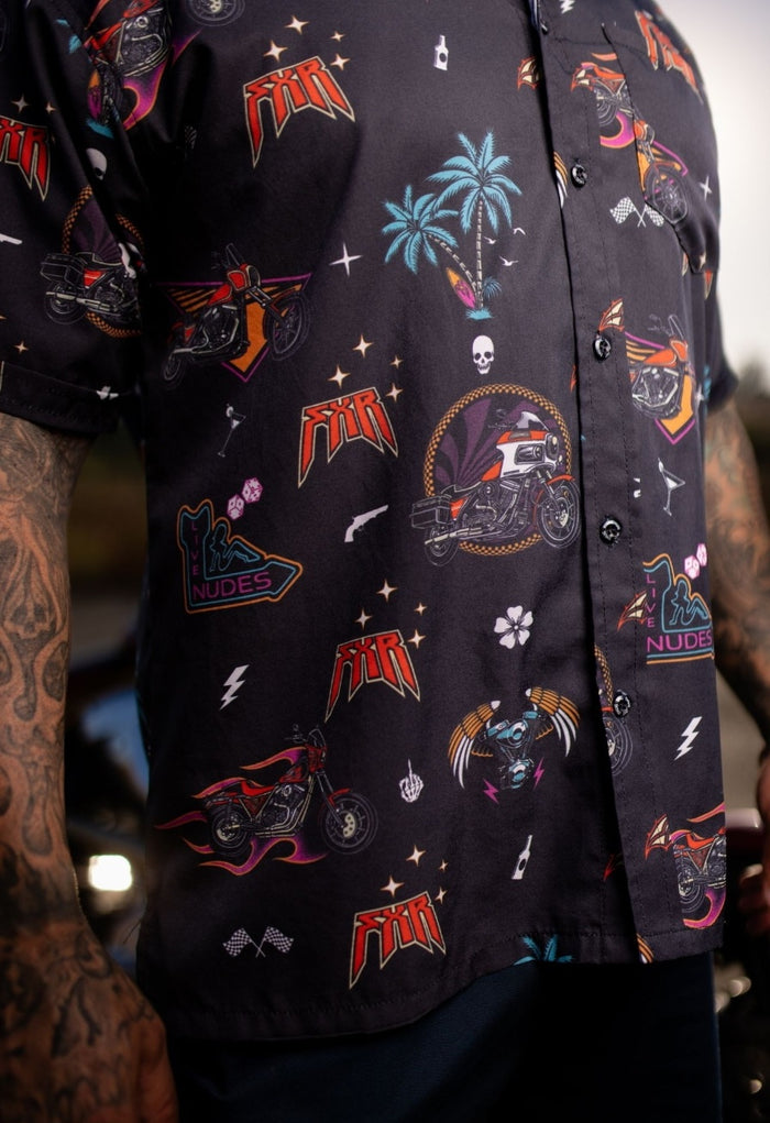 The FXR button up