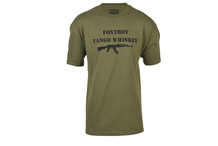 THUG Inc Foxtrot Tango Whiskey Tee