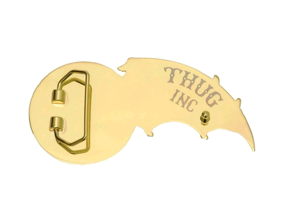 The "BLING" belt buckle