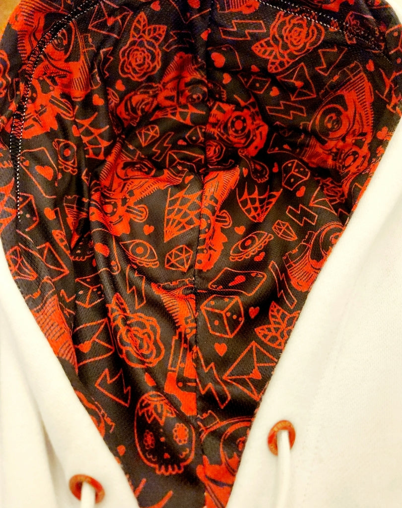 The Mighty Whitey Zip Up Hoodie