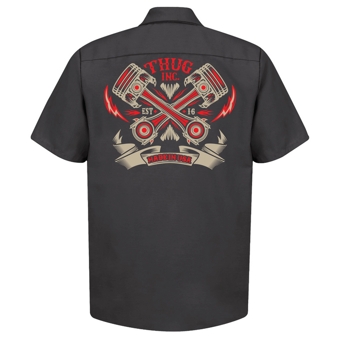 The "Piston" Short Sleeve Work Shirt