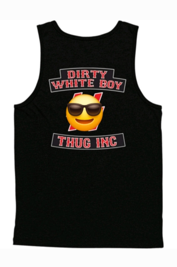D W B tank top (red letters)