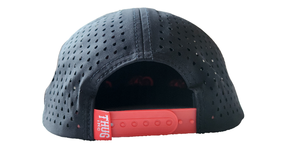 Black & Red snapback