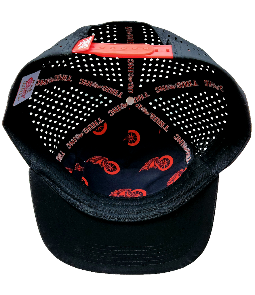 Black & Red snapback