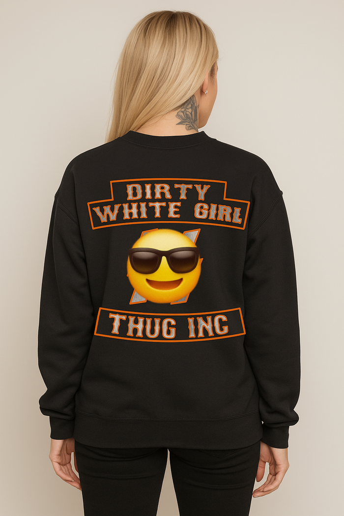 Womens crewneck DWG woodland