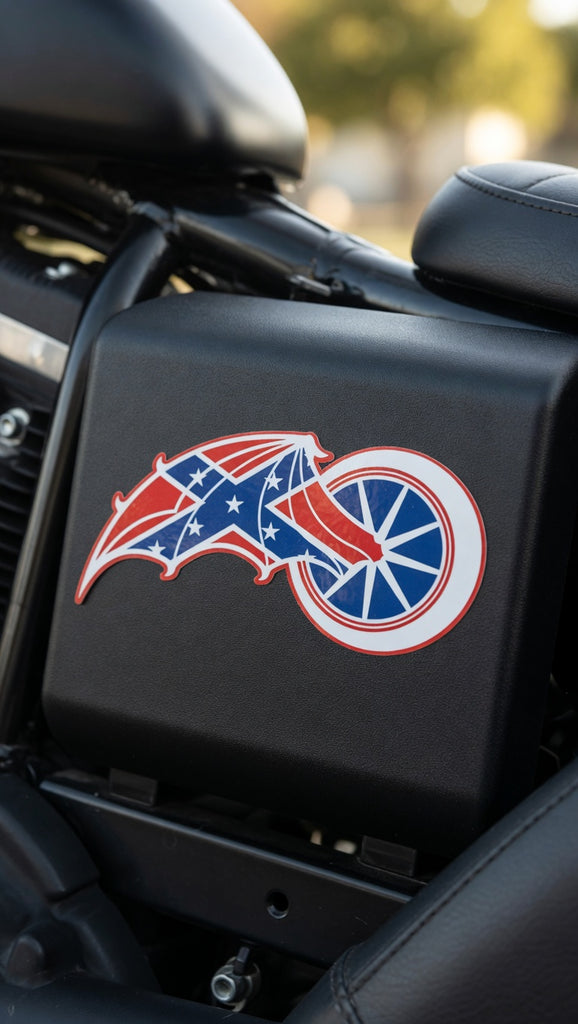 Dirty South logo sticker 3"×2"