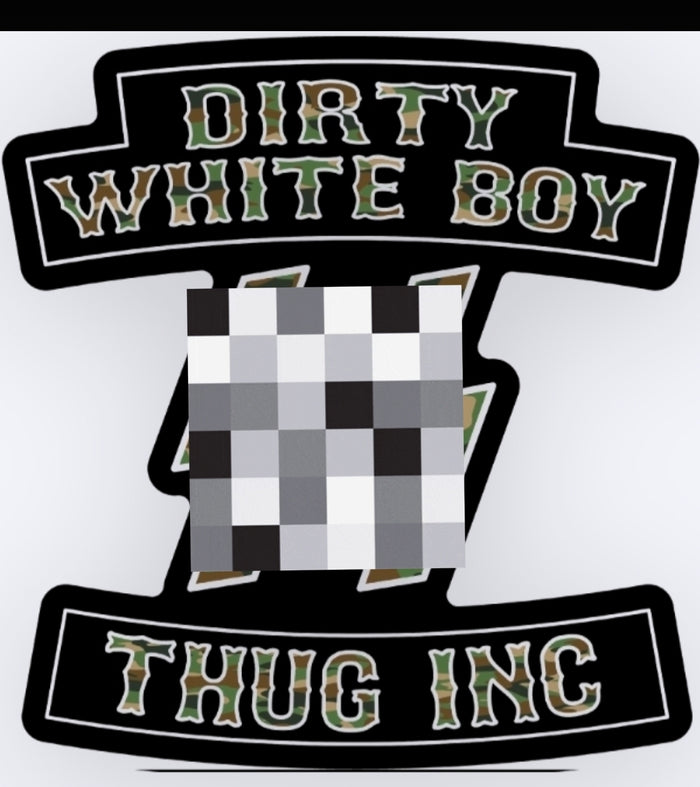 DWB OG camo 3"×3" sticker