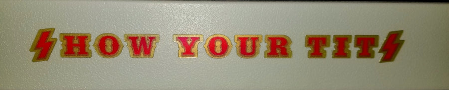 Show Your Tits Decal